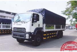 ISUZU FVM34T THÙNG MUI BẠT 1 TỶ 590TRIỆU