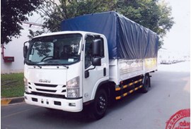 ISUZU NQR75L THÙNG MUI BẠT 705 TRIỆU