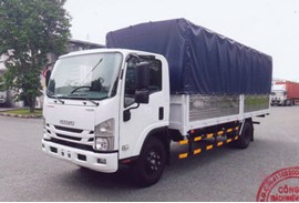 ISUZU NQR75M THÙNG MUI BẠT (6.2 MÉT) 745 TRIỆU