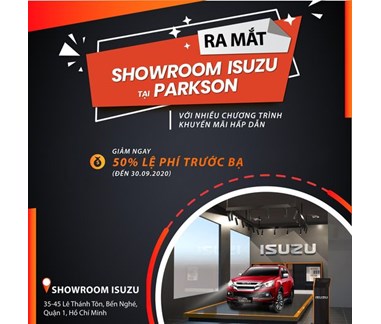 ISUZU VIỆT NAM MỞ CỬA TRỞ LẠI SHOWROOM TẠI PARKSON