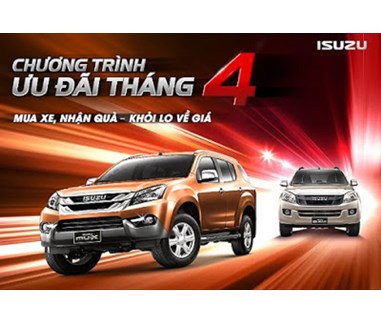 MUA XE TẢI ISUZU TẶNG NHỚT ĐỘNG CƠ