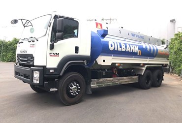 Thông tin Isuzu FVM34T - Bồn xitec xăng - Dầu 20m3 - Tiêu chuẩn tổng kho Nhà Bè