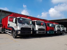 ISUZU FVR34UE4A ( 9TẤN) THÙNG CONTAINER 