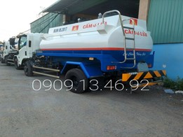 Isuzu NQR550 - Bồn xitec xăng - dầu 6m3 